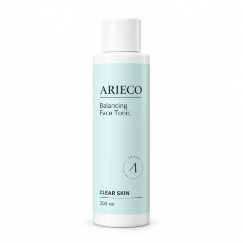 Балансирующий тоник ARIECO Balancing Face Tonic CLEAR SKIN, 200 мл · ARIECO