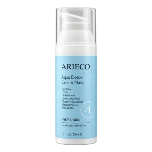 Увлажняющая антиоксидантная крем-маска / Aqua Detox Cream Mask, 50 мл · ARIECO