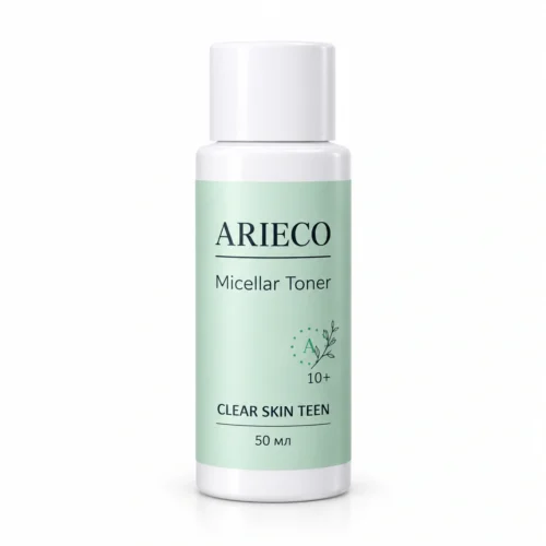 Мицеллярный тонер ARIECO 10+ / Micellar Toner, 50 мл · ARIECO