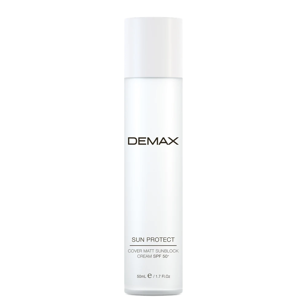 Защитный матирующий санблок SPF 50, 50 ml — DEMAX
