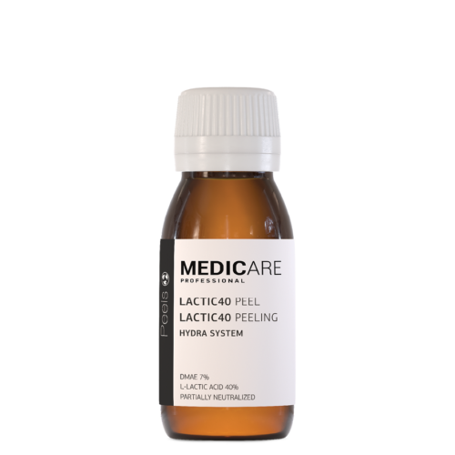 MEDICARE — иллюстрация упаковки, этикетка MEDICARE PROFESSIONAL; LACTIC40 PEEL; LACTIC40 PEELING; HYDRA SYSTEM