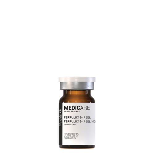 MEDICARE — иллюстрация упаковки, этикетка MEDICARE PROFESSIONAL; FERRULIC15+ PEEL; FERRULIC15+ PEELING; EXPRESS SHINE