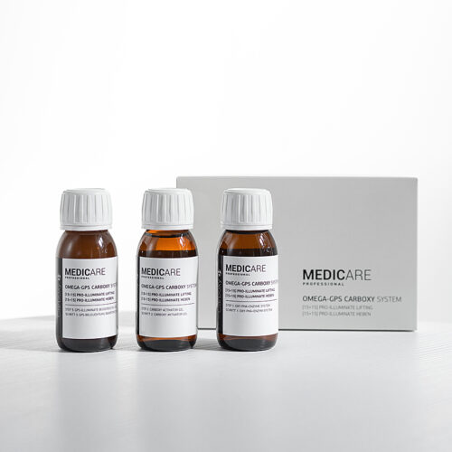 MEDICARE — иллюстрация упаковки, этикетка MEDICARE PROFESSIONAL; OMEGA-GPS CARBOXY SYSTEM; [15+15] PRO-ILLUMINATE LIFTING